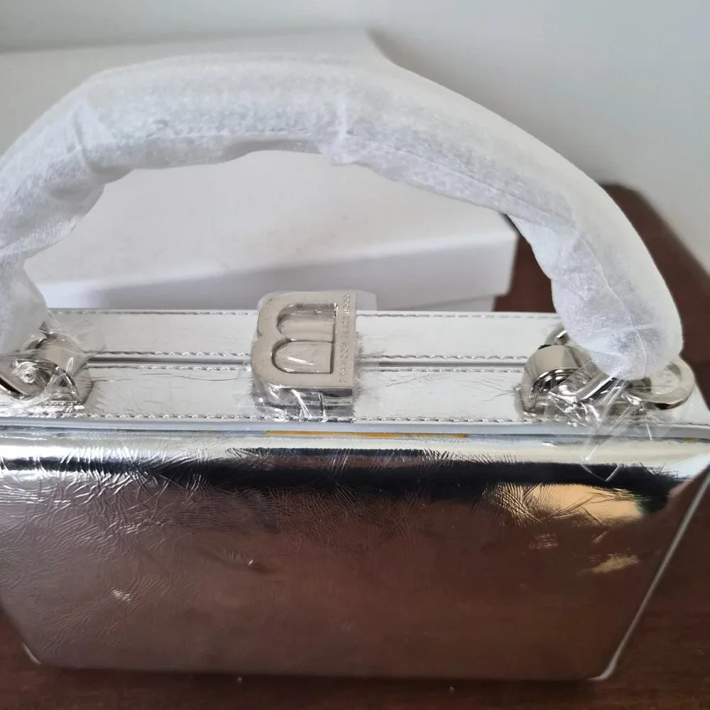 Brand New Brandon Blackwood Silver Slim Trunk Bag - Picture 6 of 9